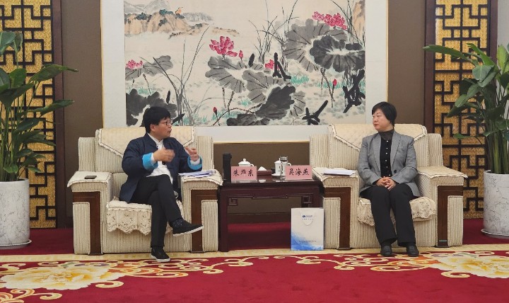 中科金財董事長朱燁東一行受邀赴開封與市政府領導會談交流